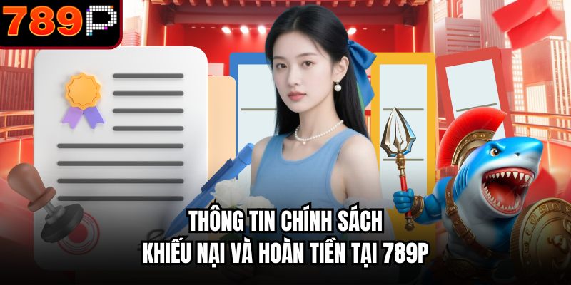 Thông tin chính sách khiếu nại và hoàn tiền tại 789P