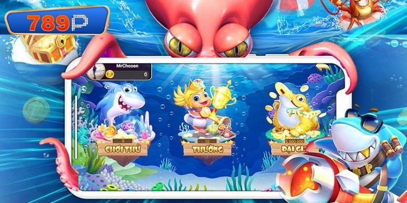 Trải nghiệm bắn cá Ocean lord 3D cực sống động